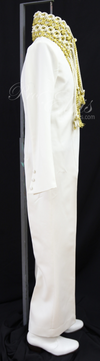 Macrame/Pearl Suit and belt (Custom)