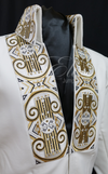 White Sleek Tapestry Suit (R2W)