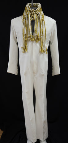  Macrame/Pearl Suit and belt (Custom)