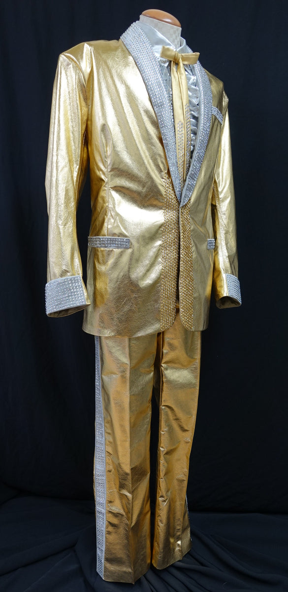 Gold Lame - complete costume – ProElvisJumpsuits